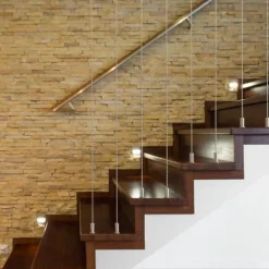 Balise LED saillie Carré 2W 220V 55 degrés Blanche IP65 pour Escalier - Blanc Neutre 4000K - 5500K - SILAMP