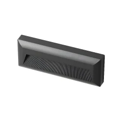 Balise LED Saillie CCT Étanche 5W NOIRE - 3000K/4000K/6500K - SILAMP