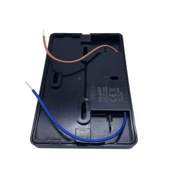 Balise LED saillie 3W 220V 120 degrés Noire IP44 pour Escalier (Pack de 10) - Blanc Froid 6000K - 8000K - SILAMP