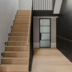 Balise LED Saillie 3W 220V 120 degrés Rond Noir IP44 pour Escalier - Blanc Chaud 2300K - 3500K - SILAMP