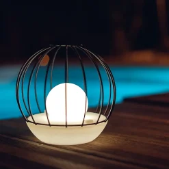 Balise solaire EZIlight Solar deco ball Pack de 4 lampes