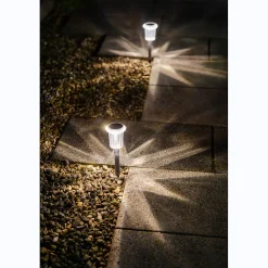 Balise solaire H30cm - effet Étoile