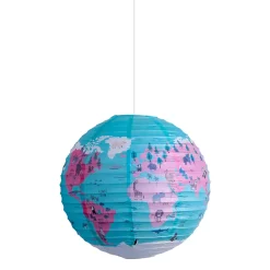 Ballon japonais 'Kid Ballon' Globe de papier Abat-jour de suspension de 50 cm de diamètre