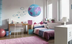 Ballon japonais 'Kid Ballon' Globe de papier Abat-jour de suspension de 50 cm de diamètre