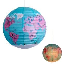 Ballon japonais 'Kid Ballon' Globe de papier Abat-jour de suspension de 50 cm de diamètre