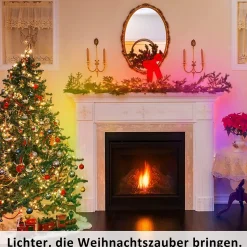 Bande LED RGB 20M avec télécommande et application Lotus Lantern