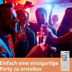 Bande LED RGB 20M avec télécommande et application Lotus Lantern