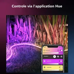 Bande lumineuse extérieur Philips Hue IP67 765lm 2m