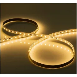 Bandeau LED intérieur - 5m - 60 LED/m - 3000K blanc chaud - 24V