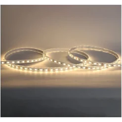 Bandeau LED 5m - 3000K Blanc Chaud - 60LED/m - IP67 - 24V - Silicone