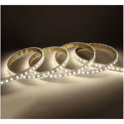 Bandeau LED 5m - 4000K Blanc Neutre - 120 LED/m - IP67 - 24V - Silicone