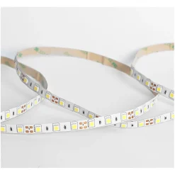 Bandeau LED 5m - 4000K Blanc Neutre - 60 LED/m - IP54 - 24V - Silicone