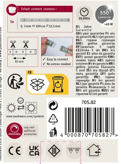 Bandeau MaxLED 500 "Lumiere du Jour" 1 m en extension du kit