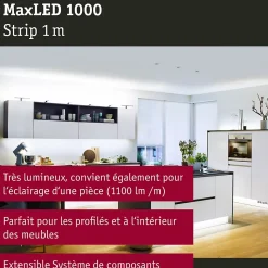 Bandeau MaxLED 1000 Lumière du Jour - extension du kit Paulmann 1 m