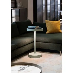 Barbell Solar RF - Lampadaire LED rechargeable solaire 65W - Lampadaire d'extérieur 3 hauteurs 156-113-70 cm Corten