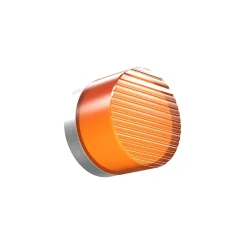 Beneito Faure Applique LED Oma 8W, IP65, Interrupteur CCT 2000K/2800K/4000K, Plafonnier Mural Vintage en Aluminium Ambre