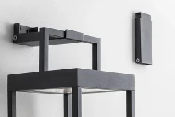 Bientôt lanterne solaire LED anthracite 2,2w IP54 h. 32,5 cm