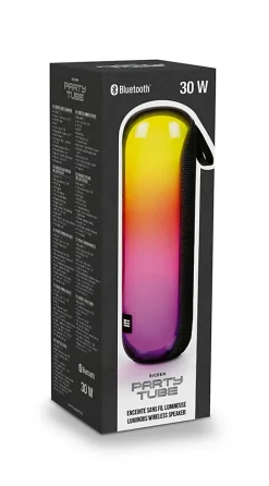BIGBEN - Enceinte lumineuse sans fil 180 degres - Bluetooth 5 3 - 30 watts - Batterie 3000 mAh