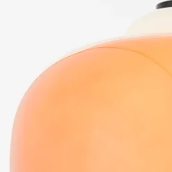 BLOP Suspension orange, verre/métal, E27 60W ampoule non incluse