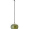 BLOP Suspension vert, verre/métal, E27 60W ampoule non incluse