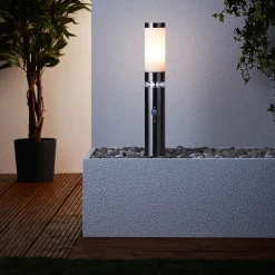 BOLE Borne LED avec détecteur acier métal/plastique - E27+LED