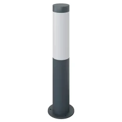 Borne Callisto taille S LED intégrée 1200lm 16W IP44 GoodHome gris anthracite