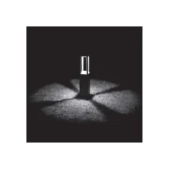 Borne d'éclairage LED de jardin ASLO luminor HT:70CM 13W 6000K blanc froid IP65