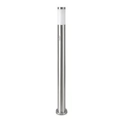 Borne de Jardin Acier Inoxydable avec Détecteur 110cm IP44 pour Ampoule E27 - SILAMP