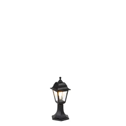 Borne d'extérieur classique noire 44 cm IP44 - Capital