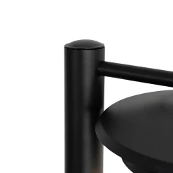 Borne d'extérieur design noir 100 cm IP44 - Morty