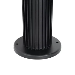 Borne d'extérieur design noire 80 cm IP44 - Boris