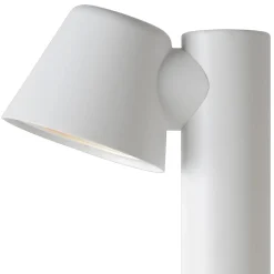 Borne extérieur DINGO-LED en métal avec 1xGU10 - Blanc - Lucide