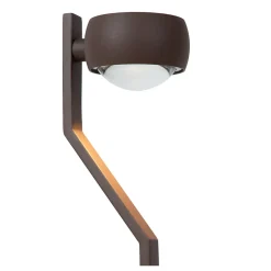 Borne extérieur ESTAL en aluminium avec LED intégré - Rouille - Lucide