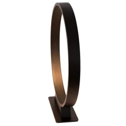 Borne extérieur JEREL en aluminium avec LED intégré - Noir - Lucide