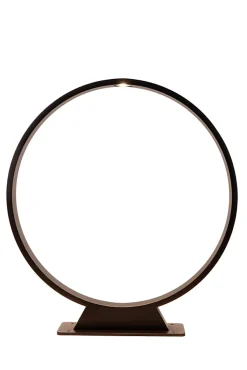 Borne extérieur JEREL en aluminium avec LED intégré - Noir - Lucide