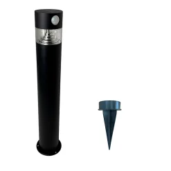 Borne extérieur solaire Orion Lumihome IP44 70/150lm l.7,6 x H.50 x P.9,8 cm