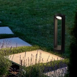 Borne extérieure orientable Seto Indigo - 10W - 4000K - 970Lm - IP65 - Anthracite