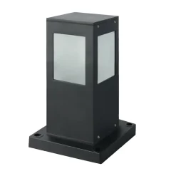 Borne Kavak SQ-3 noire E27 60W - Éclairage extérieur moderne et durable