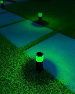 Borne LED extérieur connectée Smart dimmable IP54 RGBW 380lm