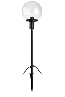 Borne LED extérieure, verre décoratif, IP44 - Markslöjd - Garden 24