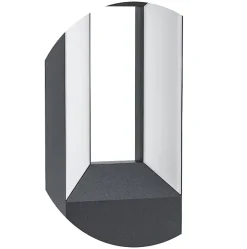 Borne LED Riforano noir IP44 550lm Eglo