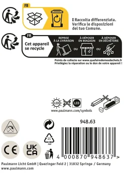 Borne lumineuse LED Caissa Détecteur de mouvement crépusculaire (HF) IP44 793mm 3000K 9W 700lm 230V 65 Anthracite Aluminium