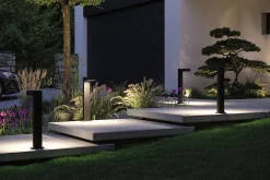 Borne lumineuse LED Capea Grand IP44 650mm 3000K 11,5W 1050lm 230V 108 Anthracite Alu moulé sous pression