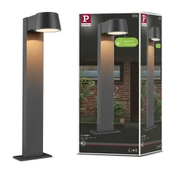 Borne lumineuse LED Capea favorable aux insectes IP44 500mm 2200K 6W 450lm 230V 98 Anthracite Aluminium