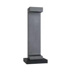 Borne lumineuse LED Concrea IP65 616mm 3000K 6,8W 200lm 230V Grès noir Béton