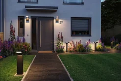 Borne lumineuse LED Juntea IP44 585mm 3000K 2x12,5W 2x800lm 230V Anthracite Aluminium