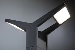 Borne lumineuse LED Juntea IP44 585mm 3000K 2x12,5W 2x800lm 230V Anthracite Aluminium