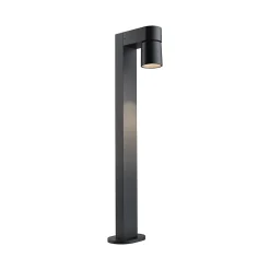 Borne lumineuse LED Kimu IP44 cylindrique 822mm 3000K 8W 500lm 230V 70 Anthracite Aluminium