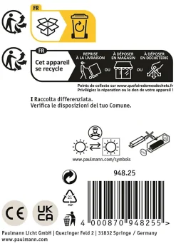 Borne lumineuse LED Kimu favorable aux insectes IP44 cylindrique 822mm 2200K 2x7,8W 2x500lm 230V 70 Anthracite Aluminium