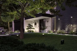 Borne lumineuse LED Swivea IP44 625mm 3000K 8W 460lm 230V Anthracite Aluminium